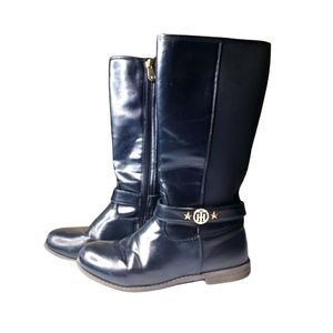 Tommy Hilfiger Girls Youth Andrea Boot Strap Boots